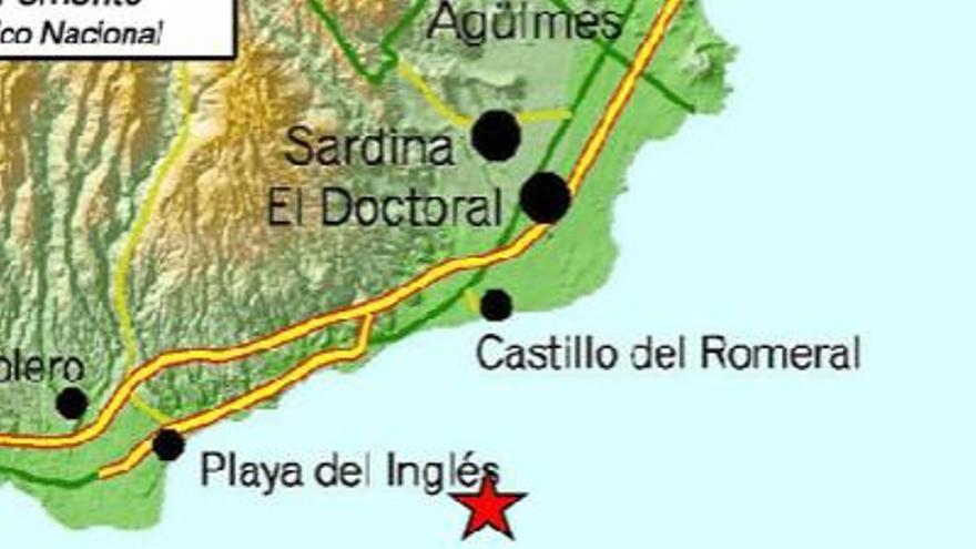 Zonas del terremoto registradas por el Instituto Geográfico Nacional./