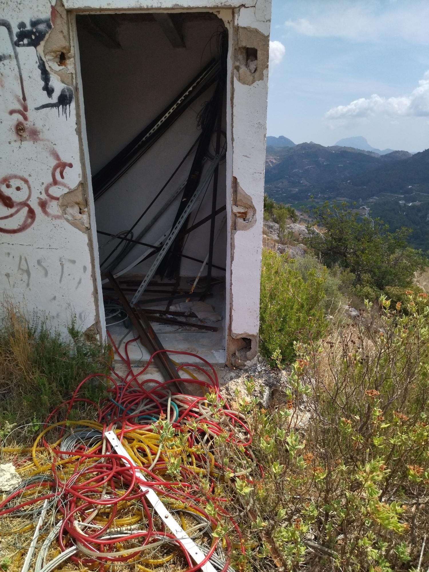 El Castell d’Ambra del siglo XIII, la gran atalaya de Pego