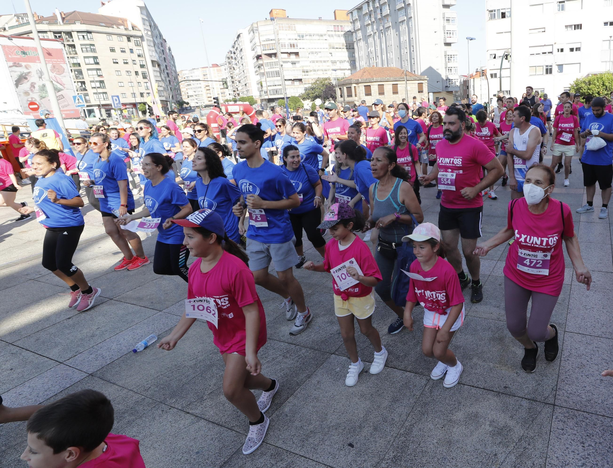 El Vigo solidario que clama contra la violencia de género