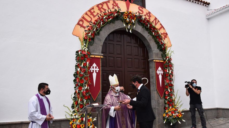 The San Fernando Rey Parish in Santiago del Teide began the “Jubilee Year” on the occasion of the Jacobean Year