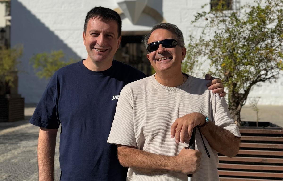 Francisco José Jiménez y José Soto, autores del libro.