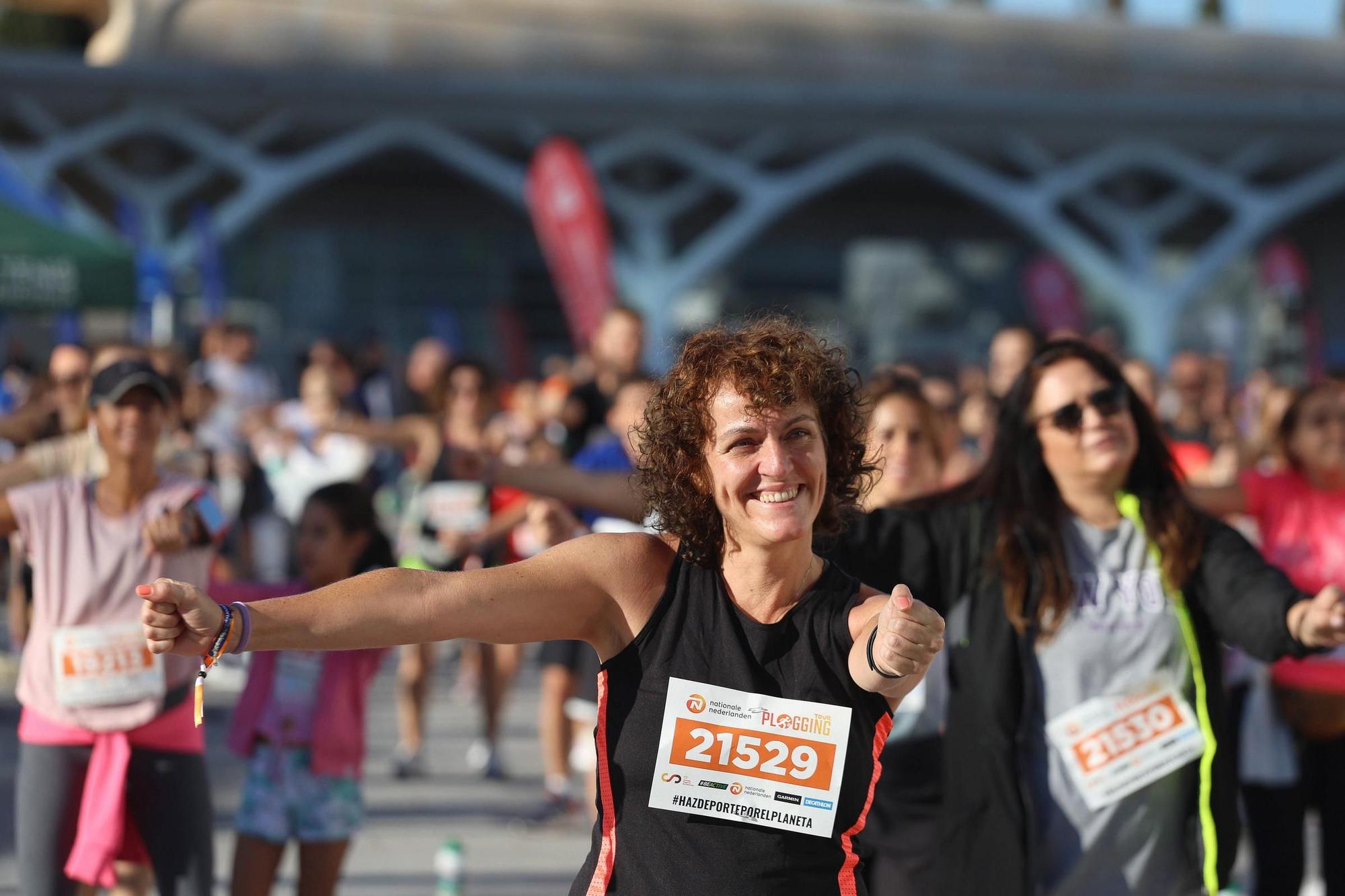 Nationale-Nederlanden Plogging Tour en Valencia que inaugura la Semana Europea del Deporte