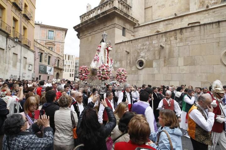 Misa Huertana y procesion de la Virgen de la Fuensanta en el Bando 2015