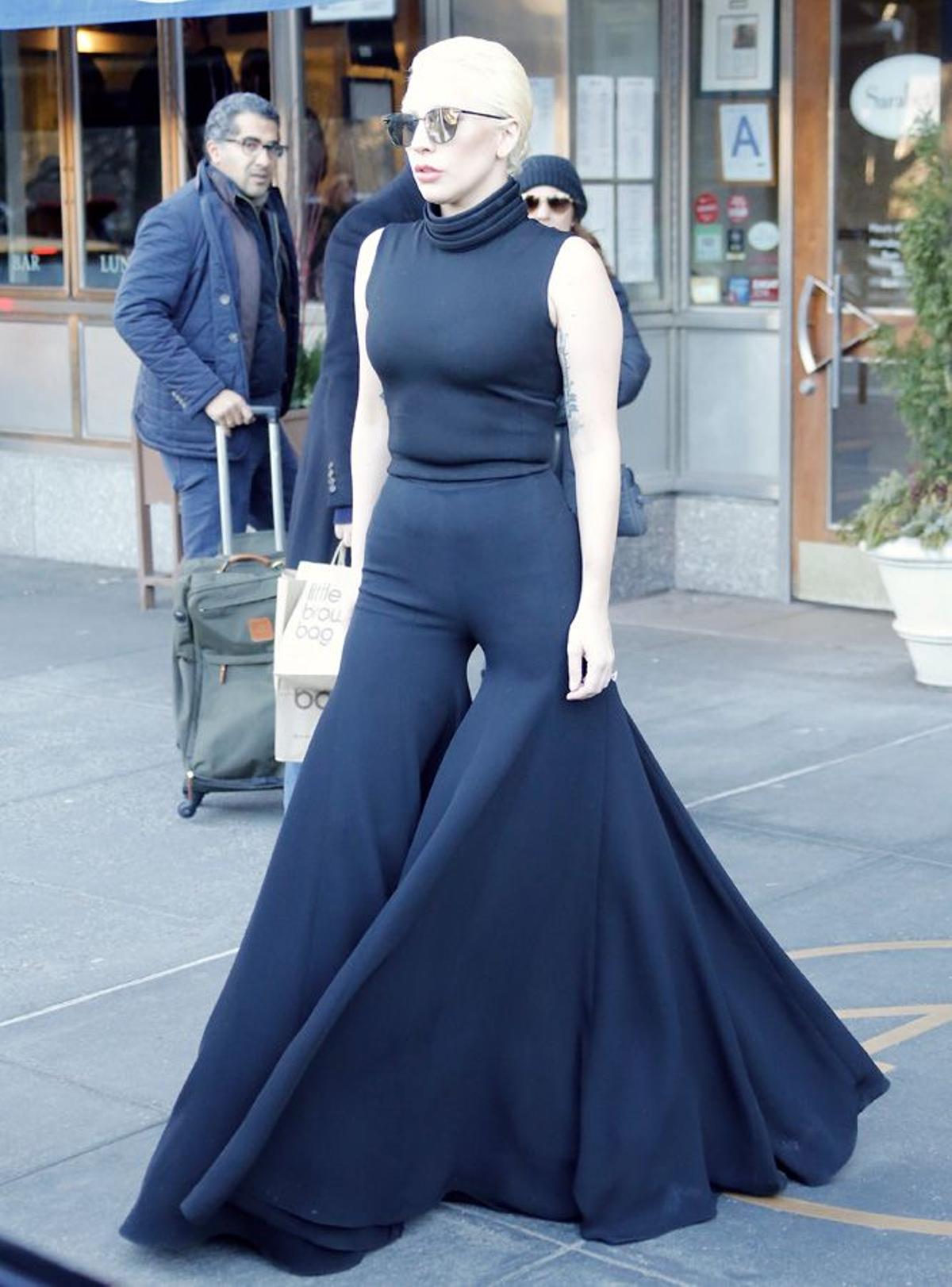 El look de Lady Gaga en Nueva York