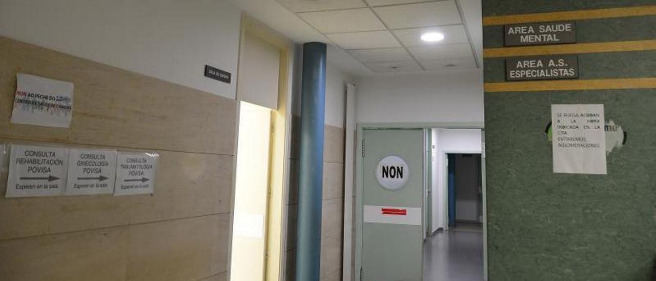 El área de salud mental en el ambulatorio de Cangas. | GONZALO NÚÑEZ