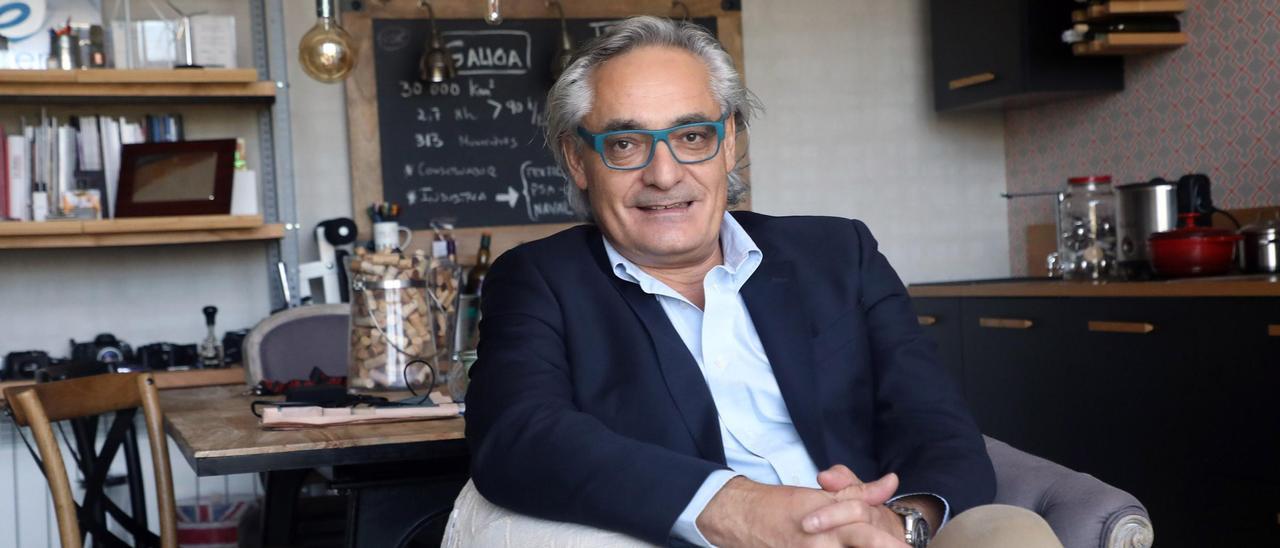 El presidente de EGA, Manel Pazo. // Xoán Álvarez