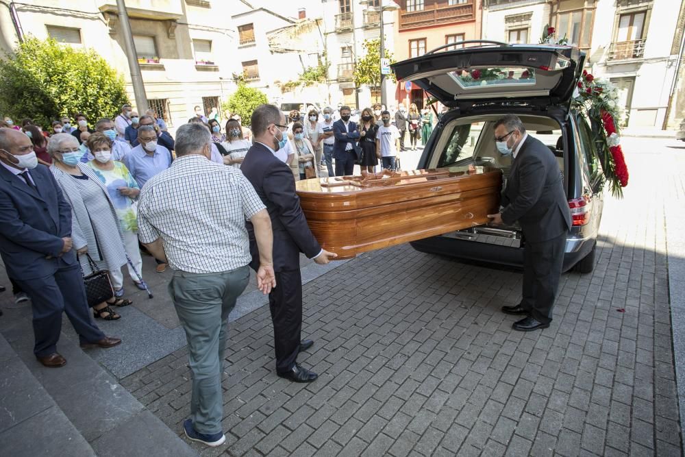 Funeral de Juan José Corrales, exalcalde de Siero