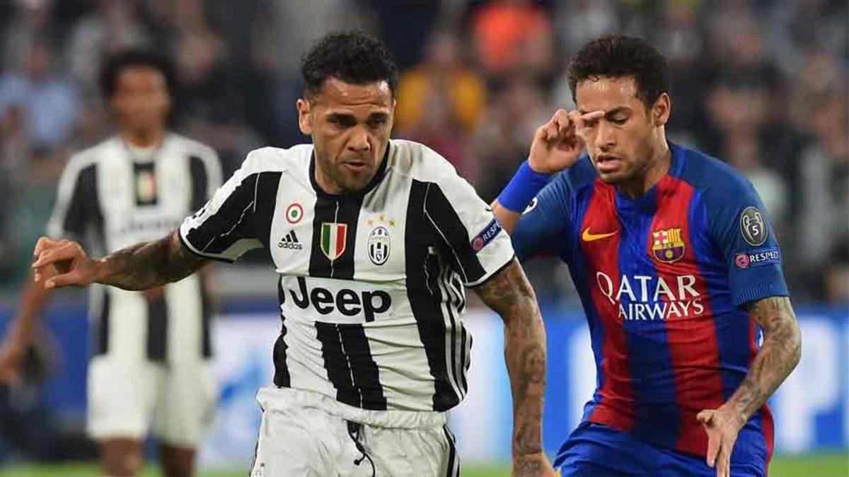 Dani Alves vuelve al Camp Nou con la Juventus