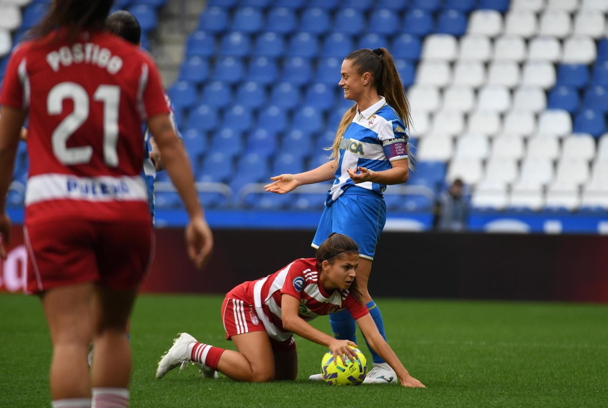 El Dépor Abanca - Granada, en imágenes