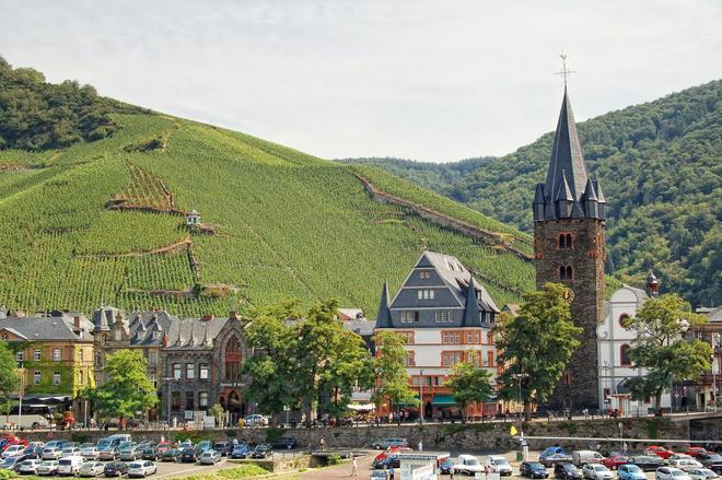 Valle Mosel en Bernkastel-Kues, Alemania