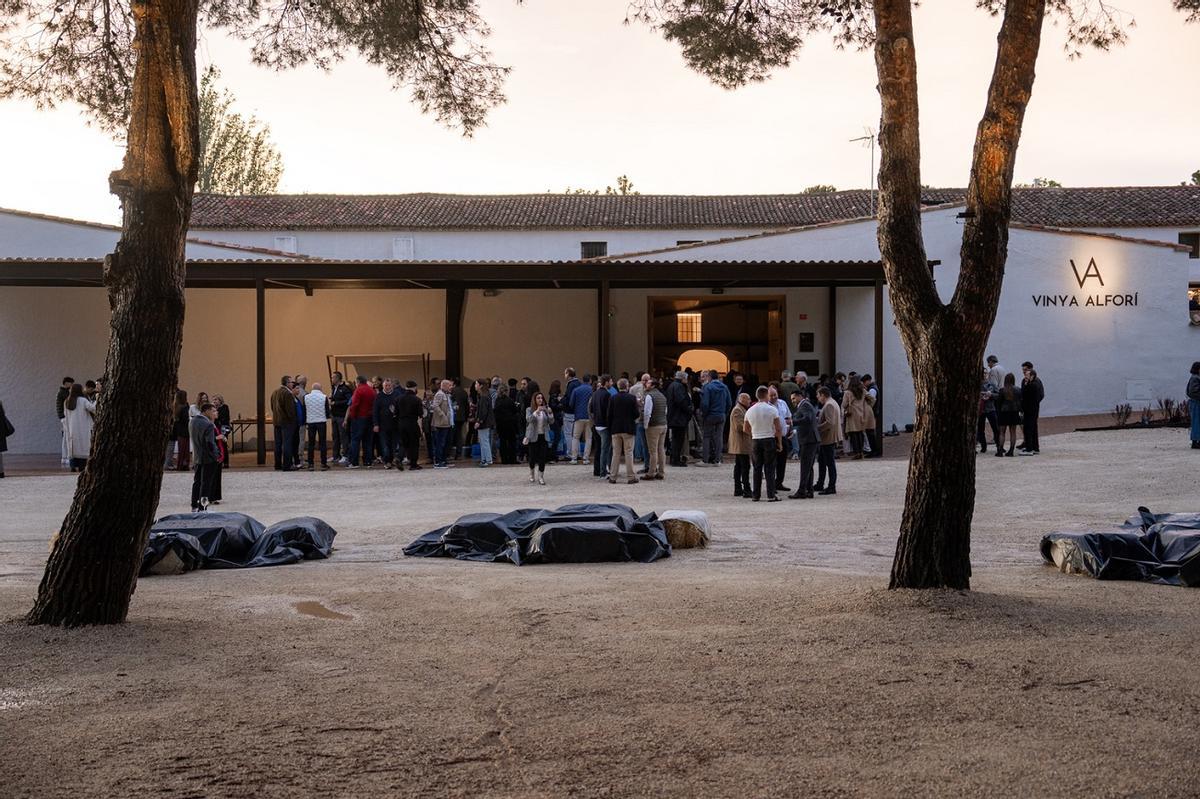 Una visita a la bodega.