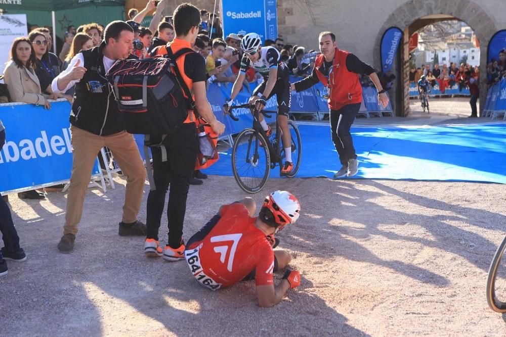 Primera etapa de la Vuelta Ciclista Murcia 2020: Llegada a Caravaca