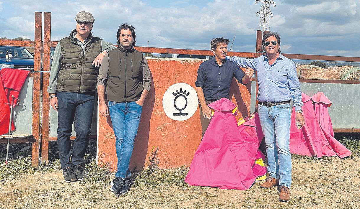 Francisco d’Agostino, Javier Conde, Manuel Díaz ‘el Cordobés’ y Manolo Martín.