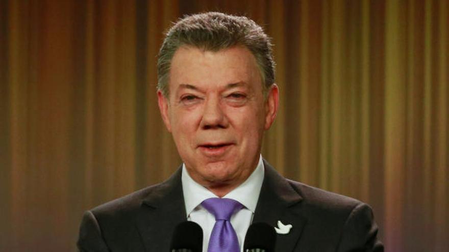 Juan Manuel Santos: "Recibo el Nobel en nombre de todos los colombianos"