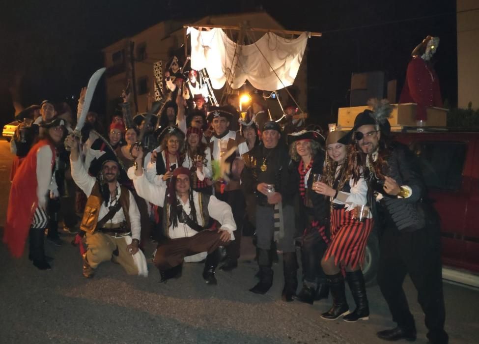 Diversos grups i comparses del carnaval de Maçanet