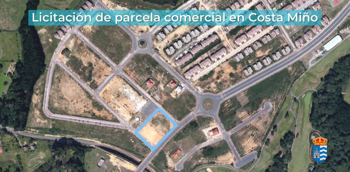 Parcela comercial de Costa Miño Golf