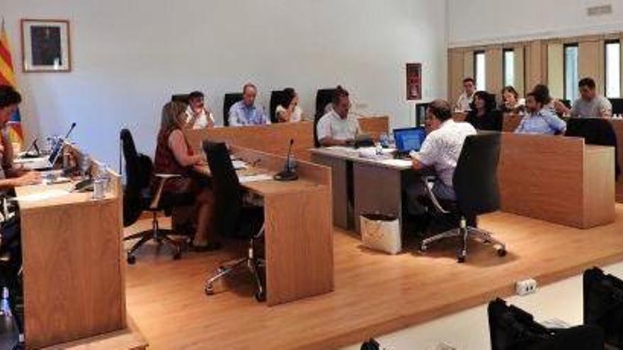 Un momento del pleno del Consell de Formentera celebrado ayer.