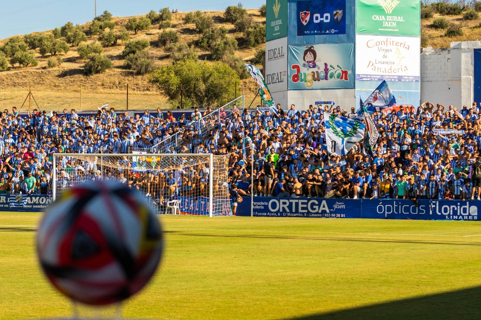 El Deportivo Linares - Málaga CF, en imágenes