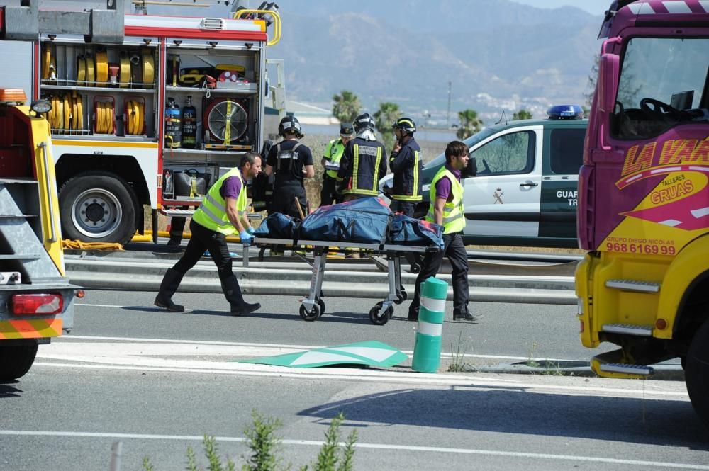 Las imágenes del accidente