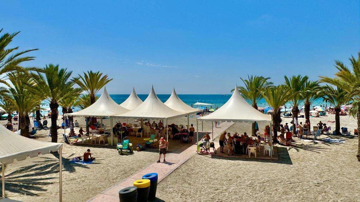 Playa accesible en Santa Pola