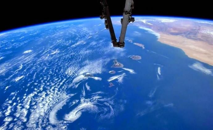 Canarias, desde el espacio