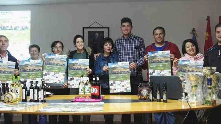 Presentación de las pruebas deportivas.