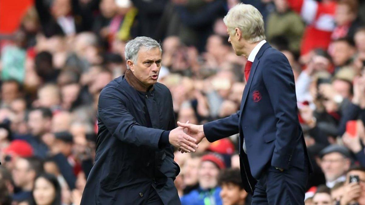 La rivalidad entre Mourinho y Wenger sigue latente