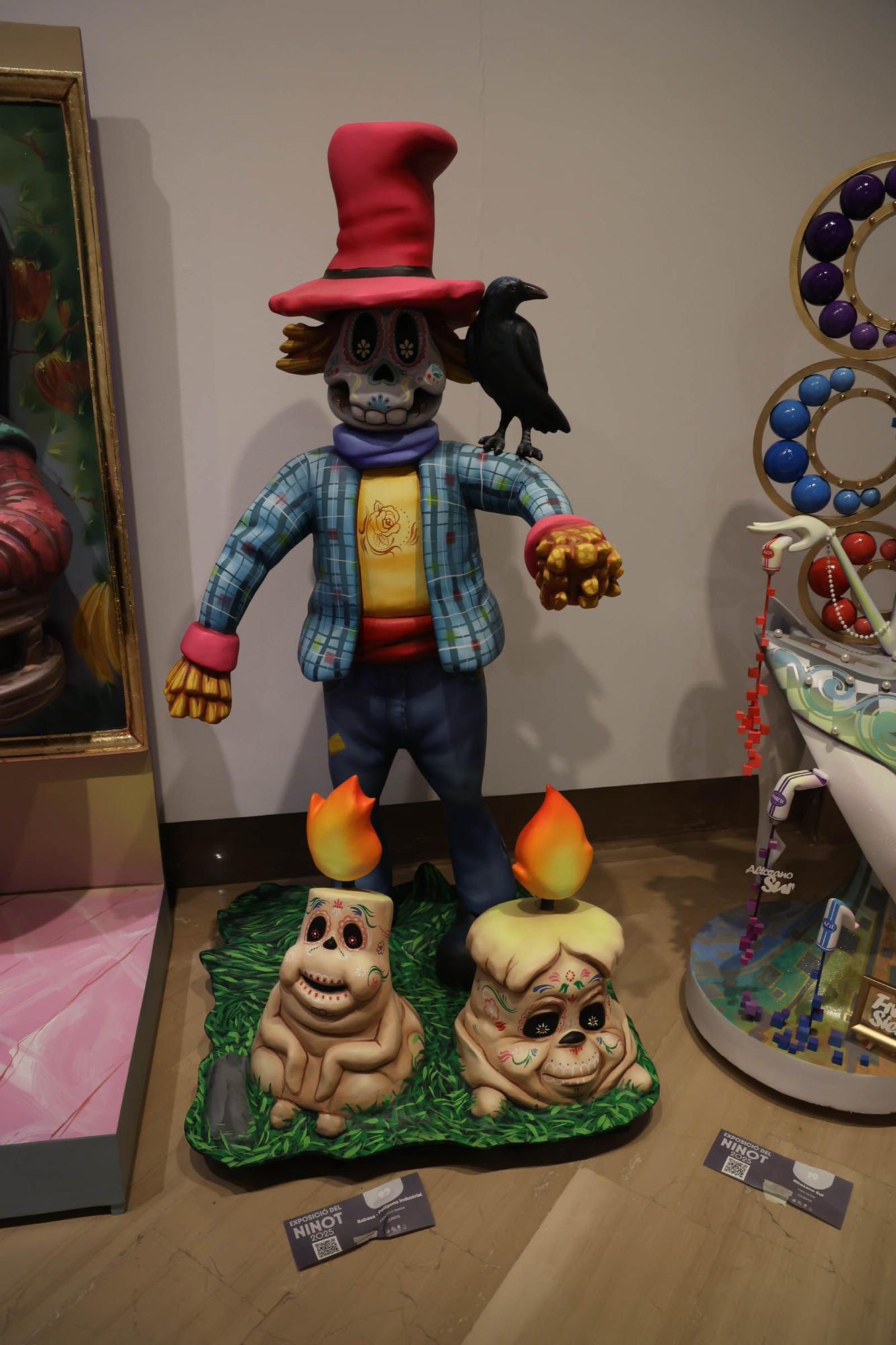 Exposición del Ninot adulto de las hogueras 2025