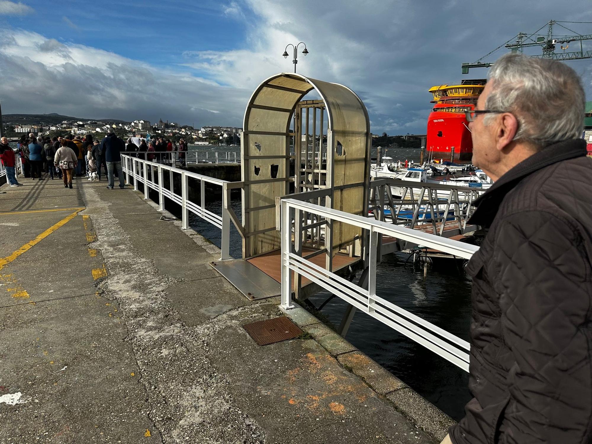 Figueras clama contra el dique exterior que el Principado proyecta en el puerto