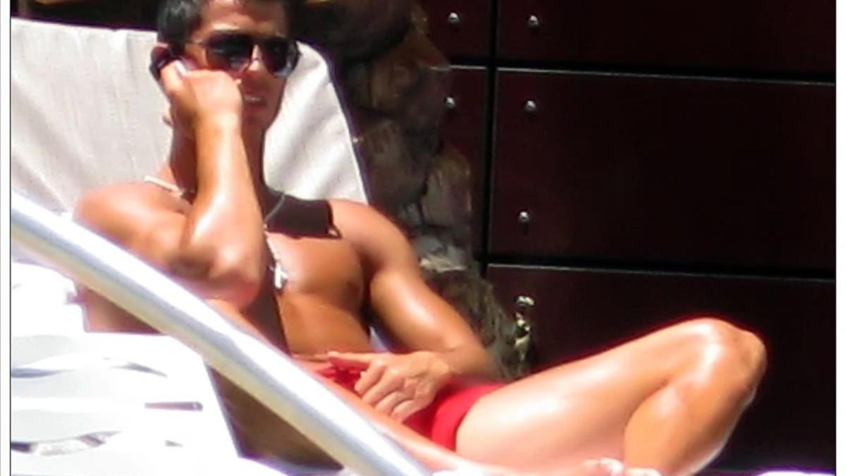 Cristiano Ronaldo, durante unas vacaciones en Las Vegas