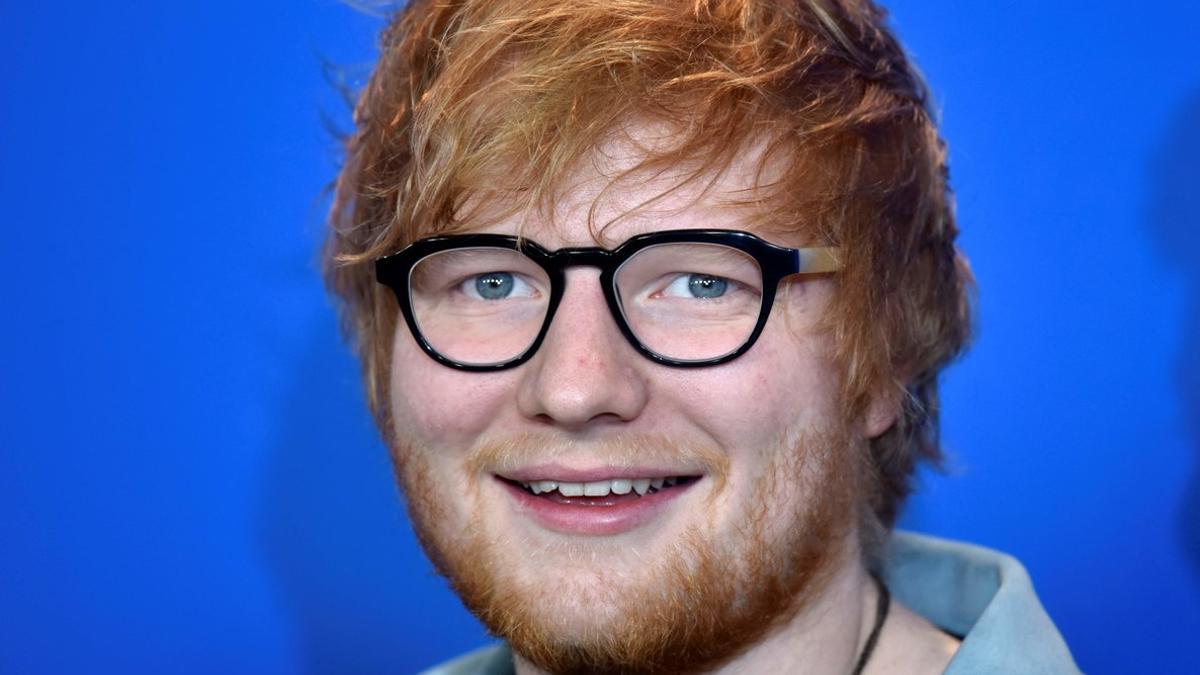 El cantante, compositor y guitarrista británico Ed Sheeran.