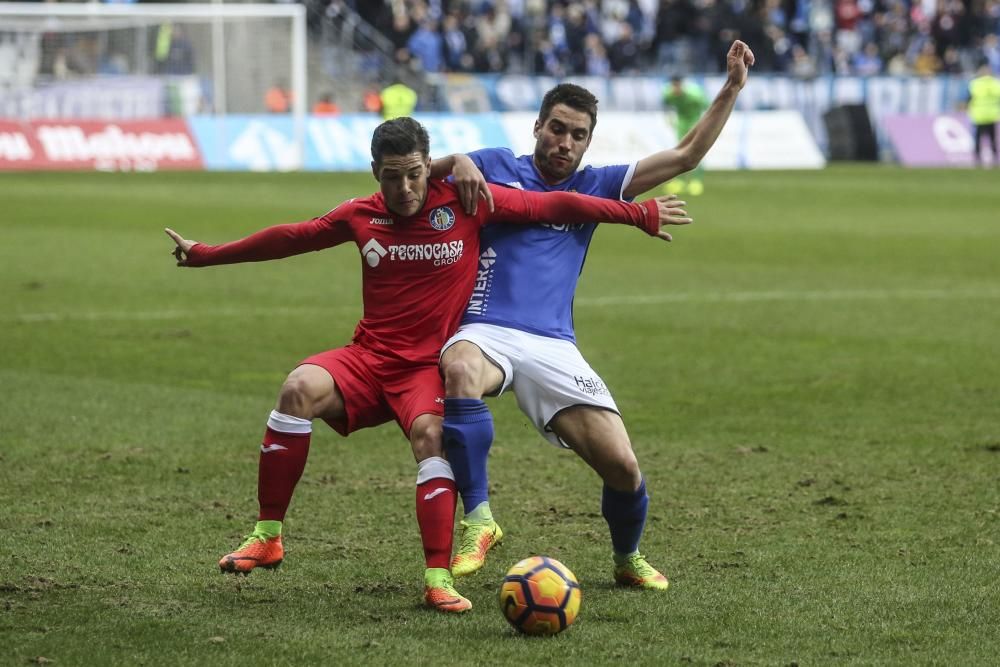 El partido entre el Langreo y el Oviedo B, en imágenes