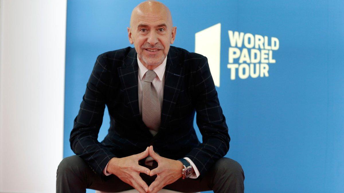 Mario Hernando, director general de World Padel Tour