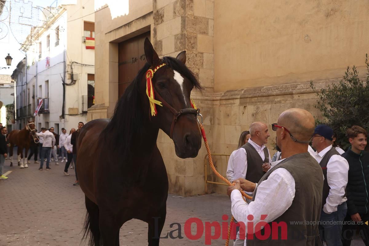 Concurso de caballo a pelo: pasacalles hasta el Hoyo en Caravaca