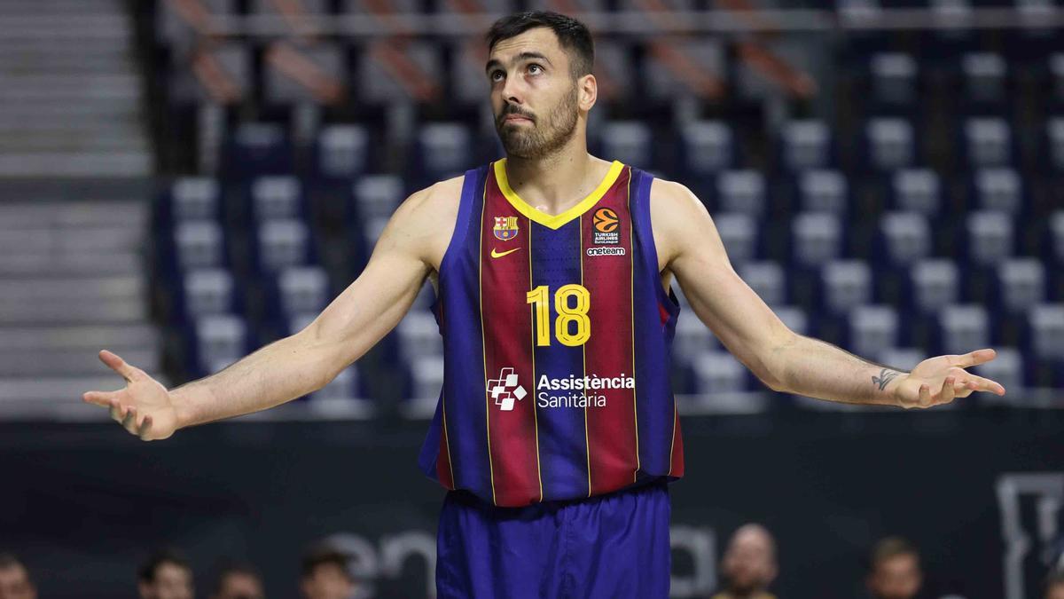 Pierre Oriola anotó 18 puntos contra el Madrid