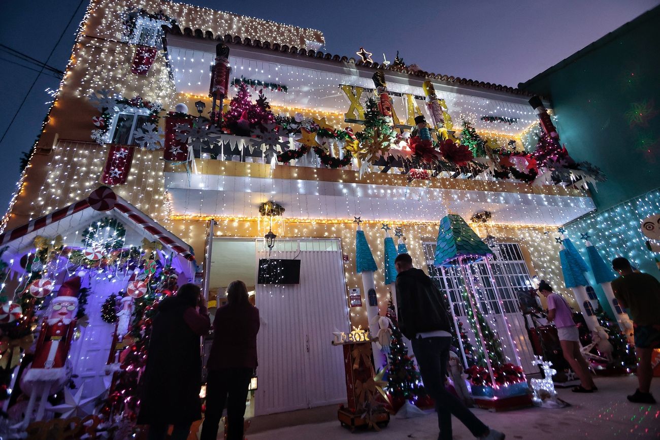 La casa más navideña de Tenerife