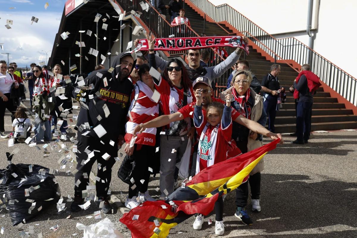 GALERÍA | Así recibió la Fan Zone al Zamora CF antes del partido