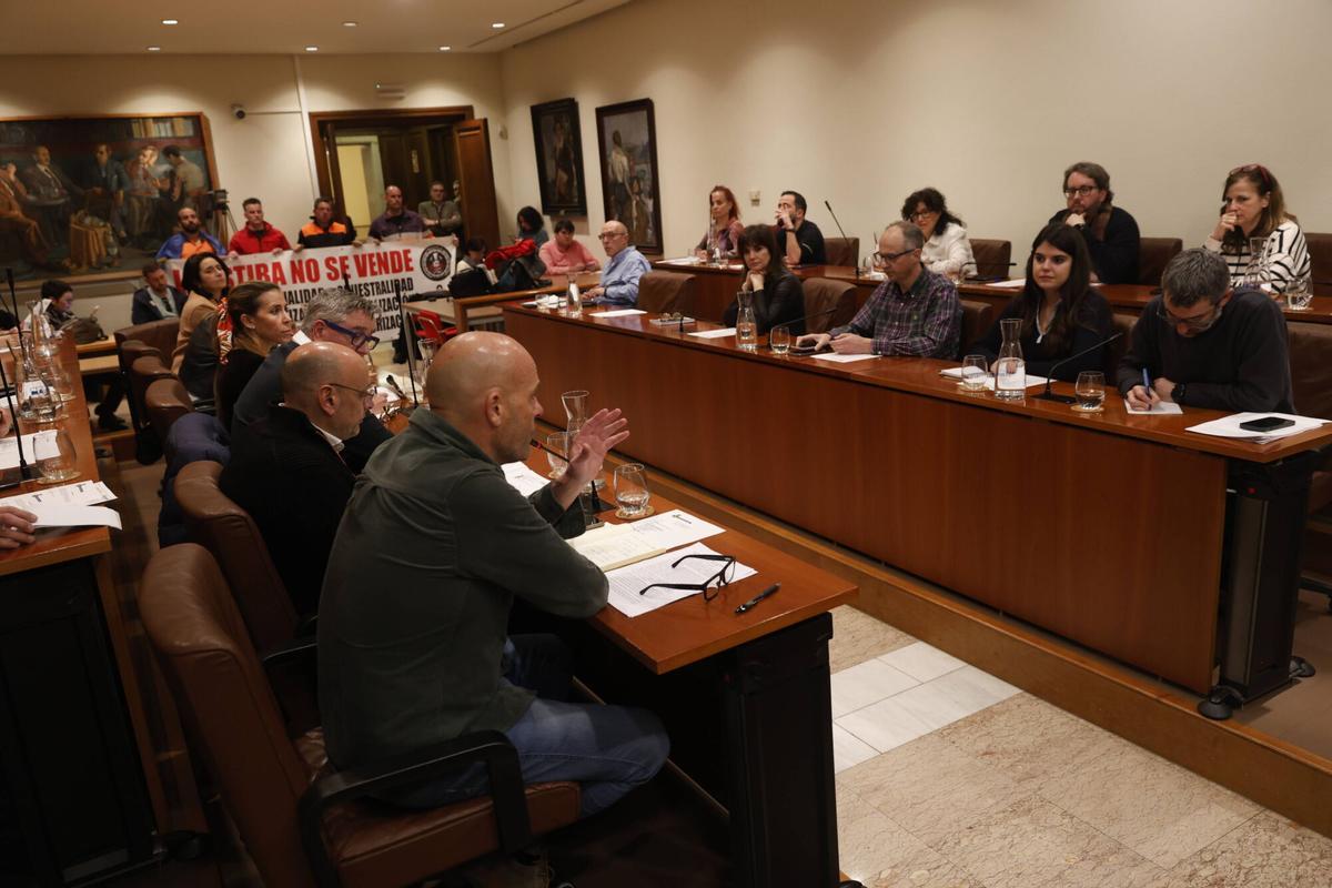 Un momento del Pleno