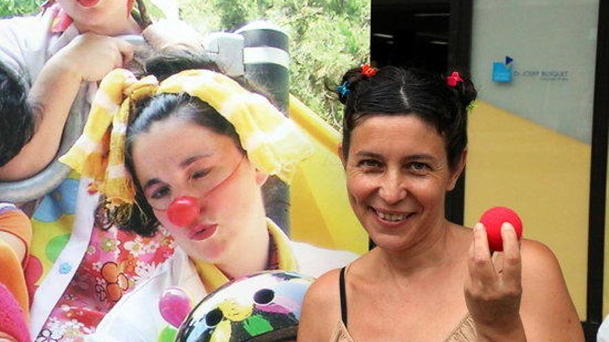 La directora de Xarop Clown, Ángeles García.