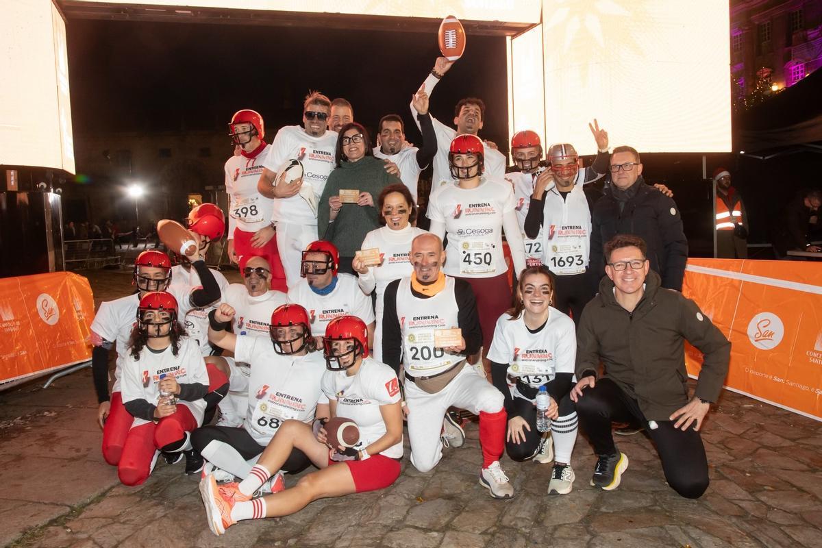 Gran ambiente en la San Silvestre de Santiago