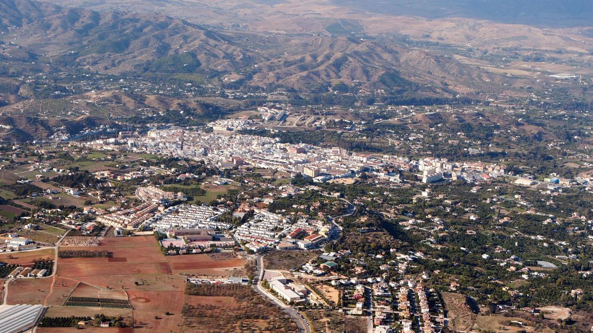 Foto aérea de Coín.