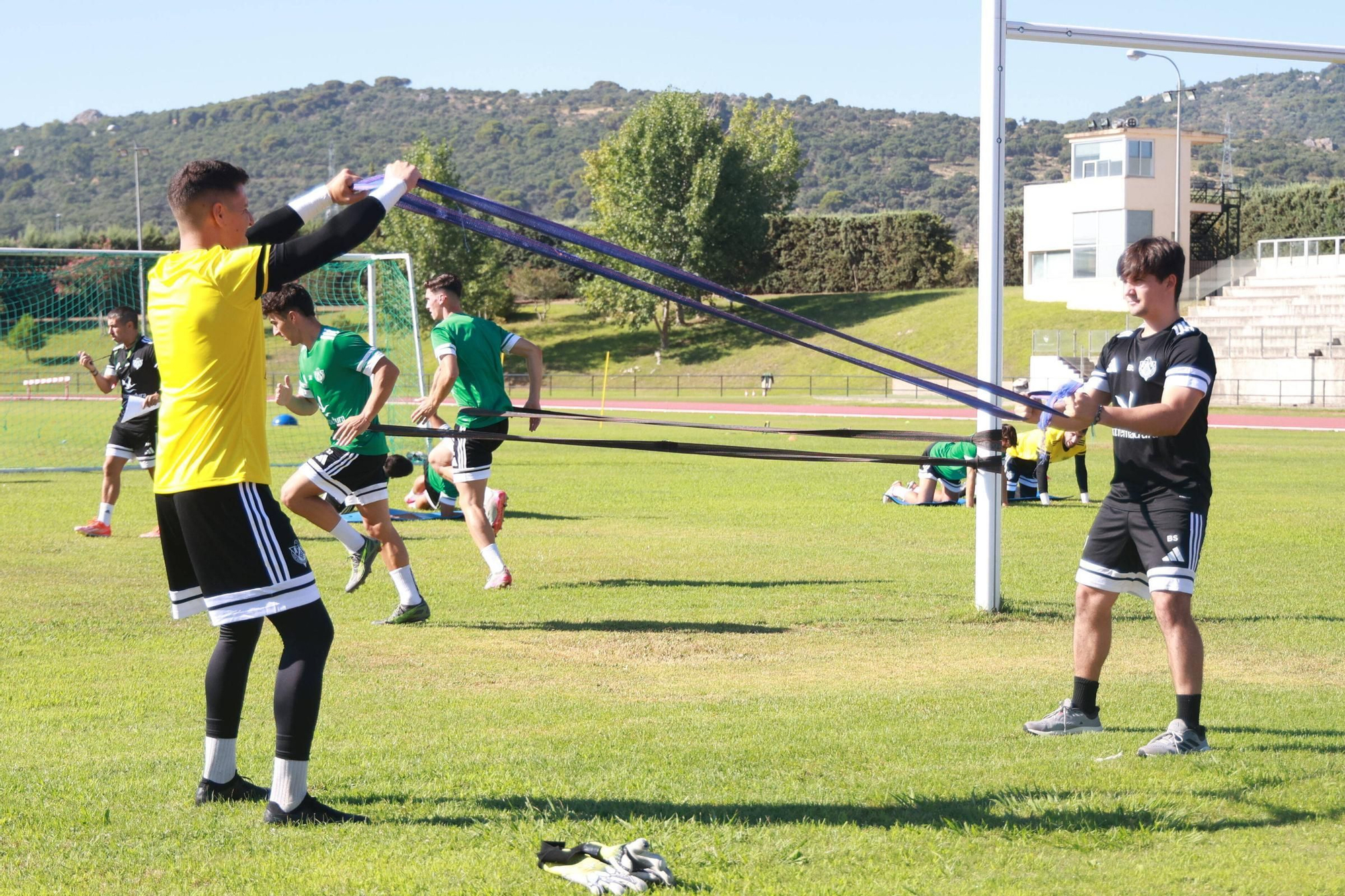 Primer entrenamiento del Cacereño 2025-2026