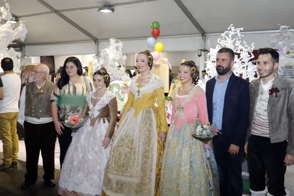 Inauguración de la exposición de fallas de Sección Especial