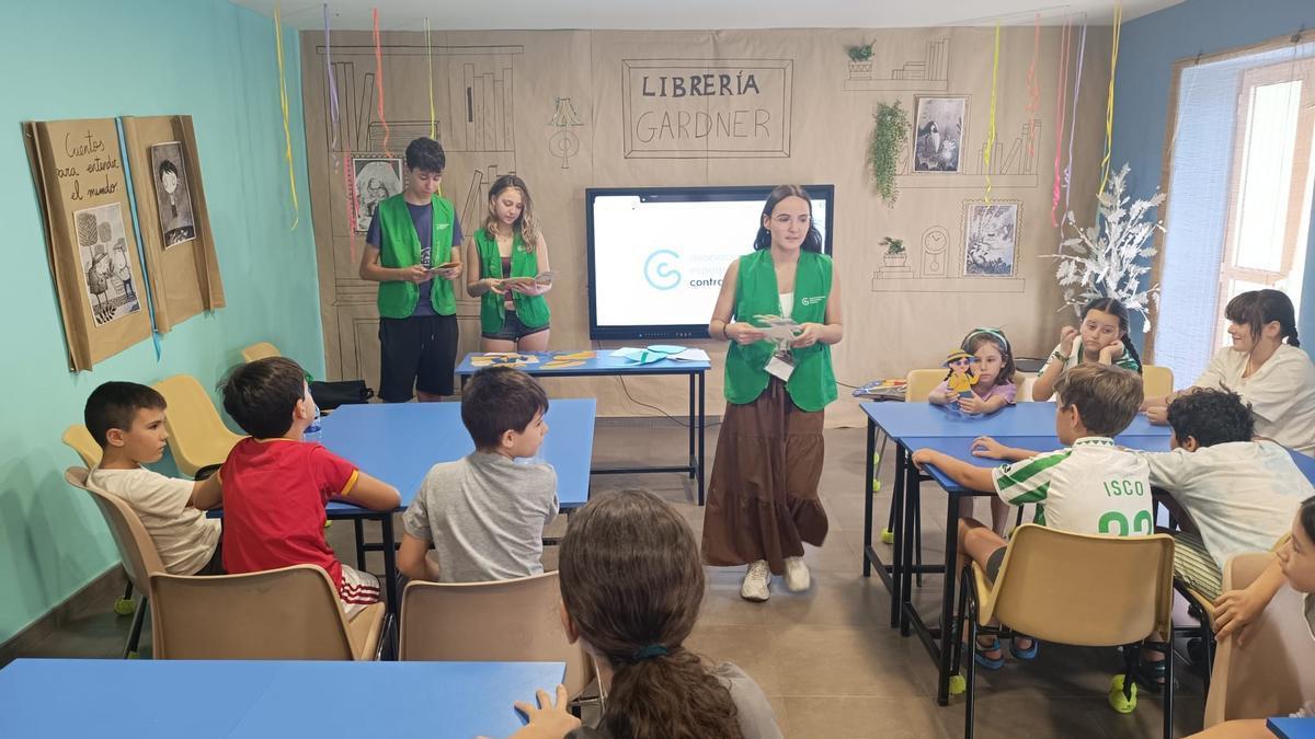 Una de las actividades de la AECC.