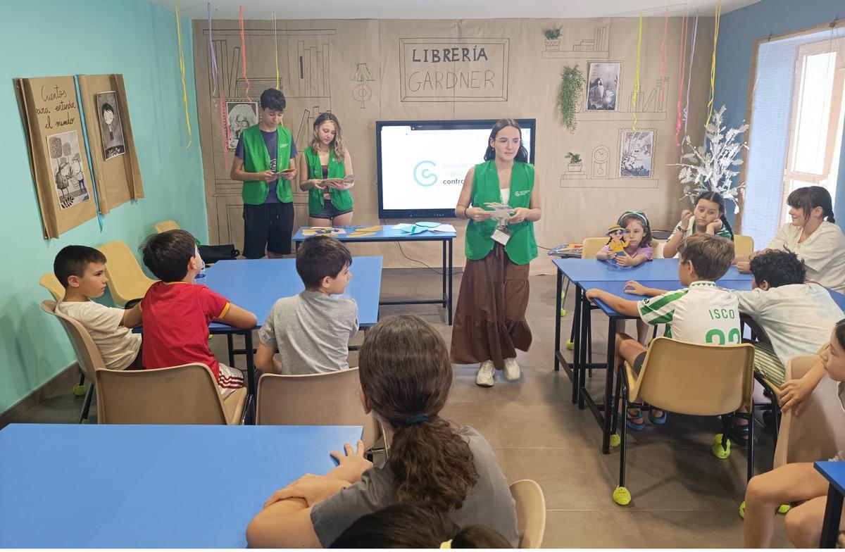 Una de las actividades de la AECC.
