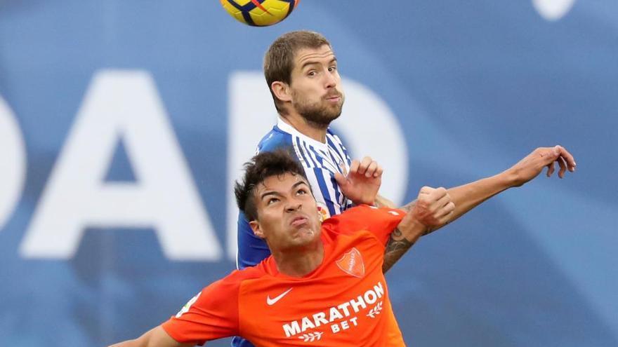 Peñaranda en el último partido en San Sebastián.