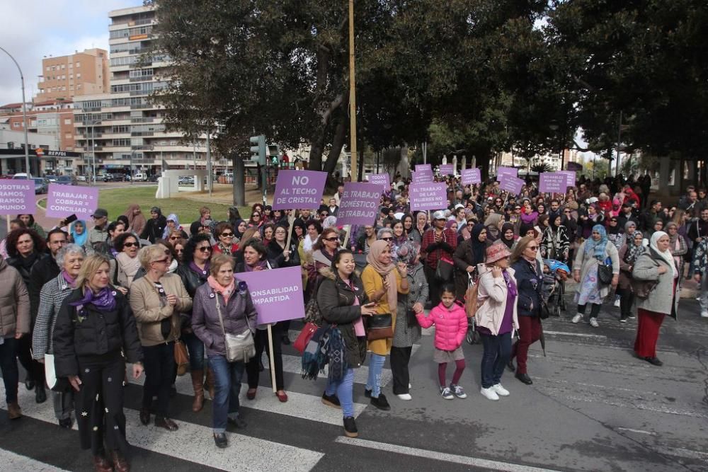 Marcha Mujer en Cartagena