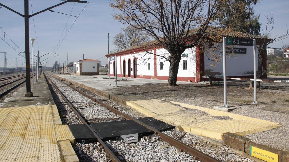 Estación de Montoro.