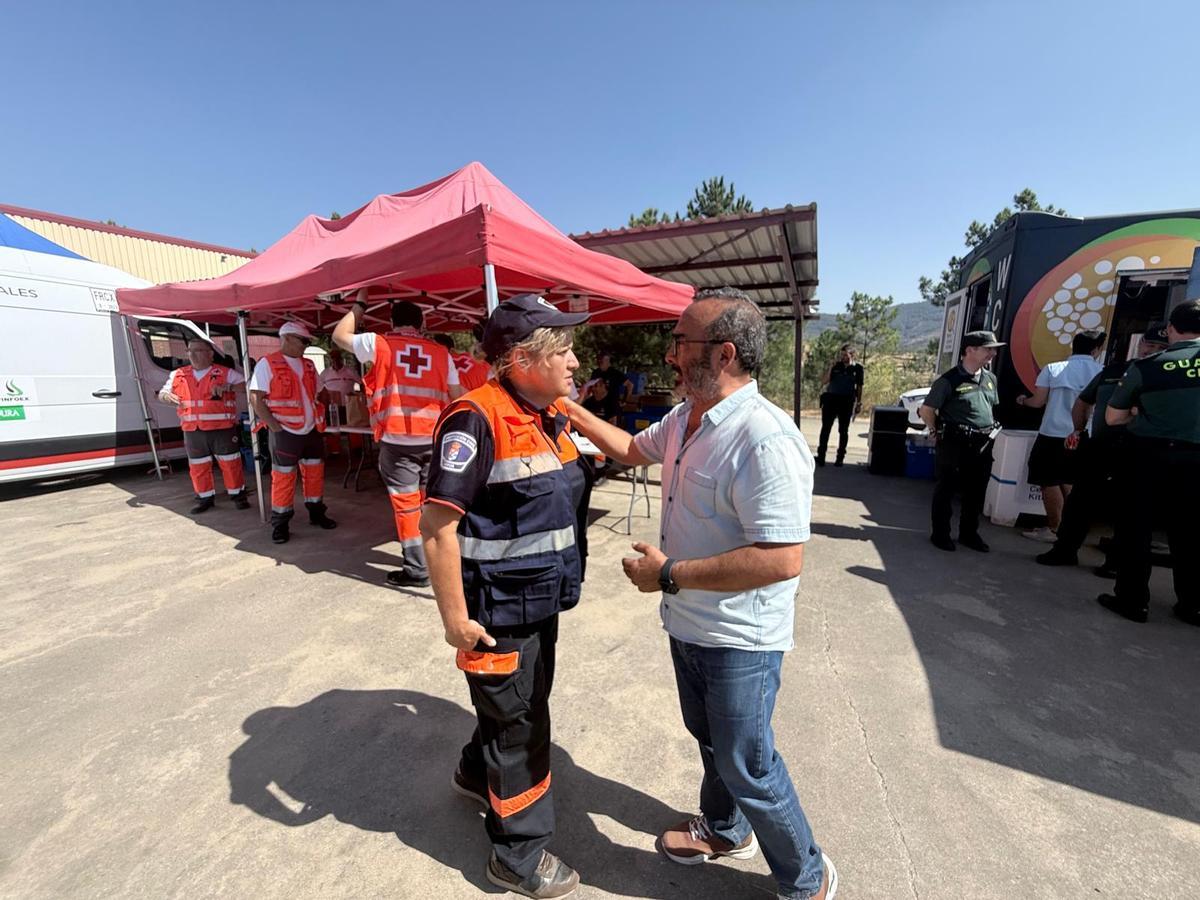 Fotogalería | El presidente de la Diputación de Cáceres visita Las Hurdes Fotogalería | El presidente de la Diputación de Cáceres visita Las Hurdes