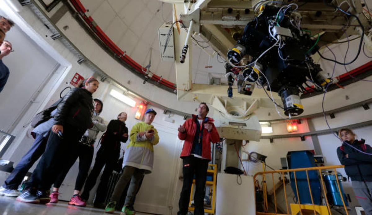 Una visita al Observatorio del Teide.